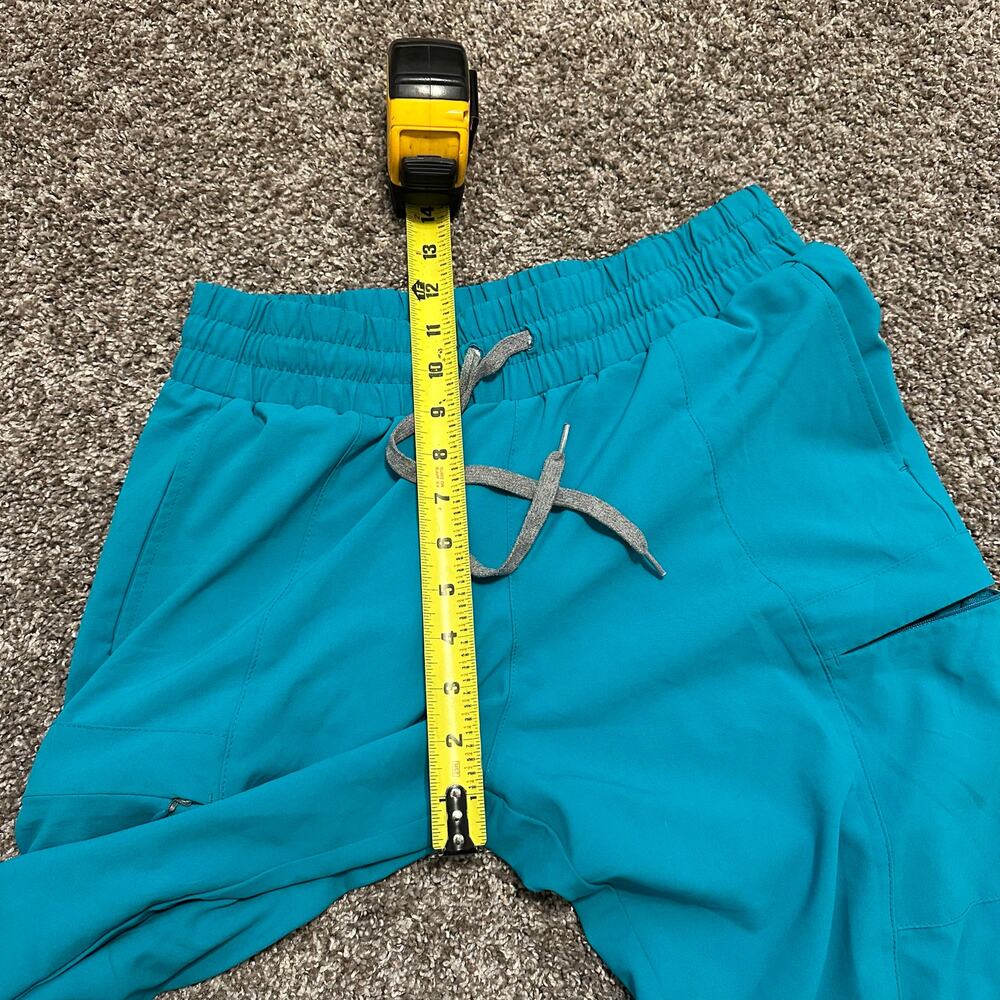 WONDERWINK Women's High Waist Slim Leg Pant 5334 Size MP In Teal Blue - Picture 8 of 13